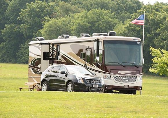 RV at Country Acres Campground