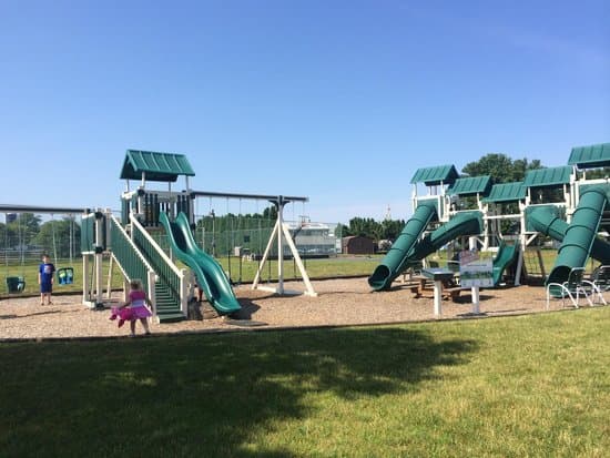 A playground at Bird-in-Hand Family Inn, one of the many amenities